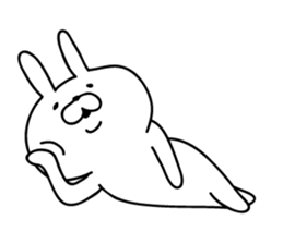 The empathy of rabbit sticker #14064690
