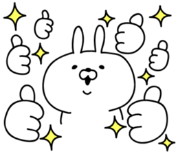 The empathy of rabbit sticker #14064693