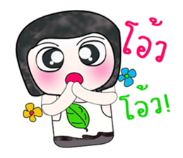 Hello!! My name is Fujisaki. ^^ sticker #14064865