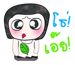 Hello!! My name is Fujisaki. ^^ sticker #14064868