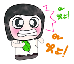 Hello!! My name is Fujisaki. ^^ sticker #14064869