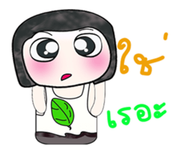 Hello!! My name is Fujisaki. ^^ sticker #14064871