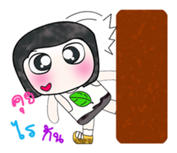 Hello!! My name is Fujisaki. ^^ sticker #14064876