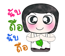 Hello!! My name is Fujisaki. ^^ sticker #14064878