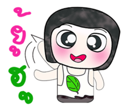 Hello!! My name is Fujisaki. ^^ sticker #14064879