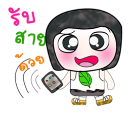 Hello!! My name is Fujisaki. ^^ sticker #14064897