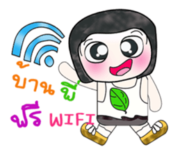 Hello!! My name is Fujisaki. ^^ sticker #14064899