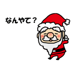 Merry Christmas All Santa sticker #14065097