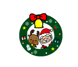 Merry Christmas All Santa sticker #14065100