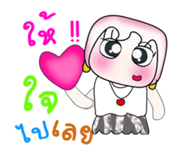 Hello!! My name is Hinamori. ^_^ sticker #14065139