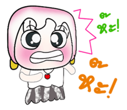 Hello!! My name is Hinamori. ^_^ sticker #14065141