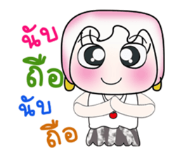 Hello!! My name is Hinamori. ^_^ sticker #14065150