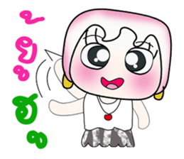 Hello!! My name is Hinamori. ^_^ sticker #14065151