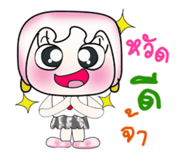 Hello!! My name is Hinamori. ^_^ sticker #14065173