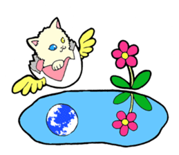 Egg capsule sticker #14065482