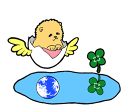 Egg capsule sticker #14065483