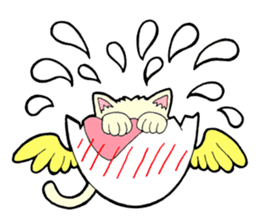 Egg capsule sticker #14065490