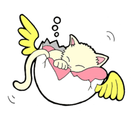 Egg capsule sticker #14065494