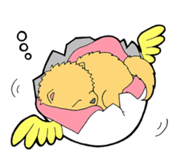 Egg capsule sticker #14065495