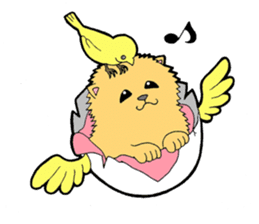 Egg capsule sticker #14065497