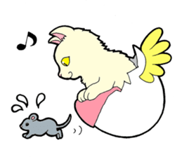 Egg capsule sticker #14065498