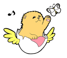 Egg capsule sticker #14065499