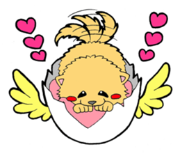 Egg capsule sticker #14065501