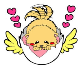 Egg capsule sticker #14065501