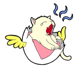 Egg capsule sticker #14065504