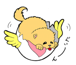 Egg capsule sticker #14065507