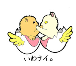 Egg capsule sticker #14065513