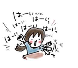 Megmirror with White Cat sticker #14065558