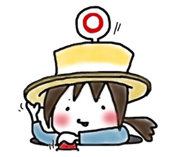 Megmirror with White Cat sticker #14065560