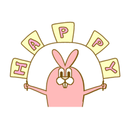 Medium mammal pink6 sticker #14065735