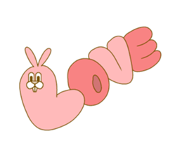 Medium mammal pink6 sticker #14065756