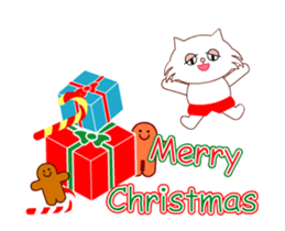 Tame cat Boo and a girl sticker Part2 sticker #14065973