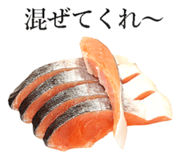 Salmon! sticker #14066003
