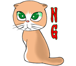 TETUGIROU Cat sticker #14066639