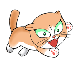 TETUGIROU Cat sticker #14066658