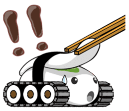 Sushi Tank-3(English) sticker #14066760