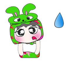 Mr. Takashi and rabbit.. sticker #14067065