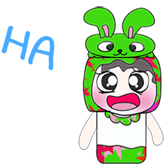 Mr. Takashi and rabbit..