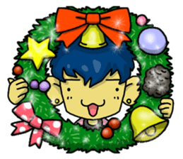 Christmas Boy sticker #14068099