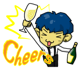 Christmas Boy sticker #14068102