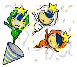 Christmas Boy sticker #14068103