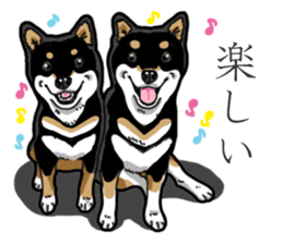 Daily Black Shiba Inu 3 sticker #14068290