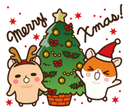 Hamster / Nagomu Winter sticker #14068342