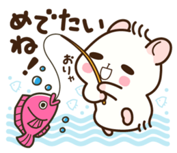 Hamster / Nagomu Winter sticker #14068353