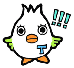 Sticker for the initial T sticker #14068554