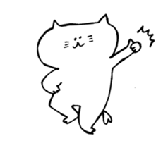Fickle Cat sticker #14069399